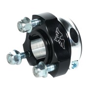 Mozzo Ruota 30mm x 35mm corto nero MINI Kart Republic KR