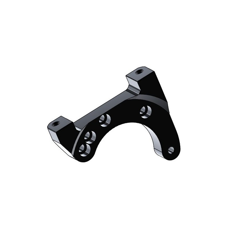 Support Etrier Arrière noir OK OKJ KZ AP -06- Parolin Kart