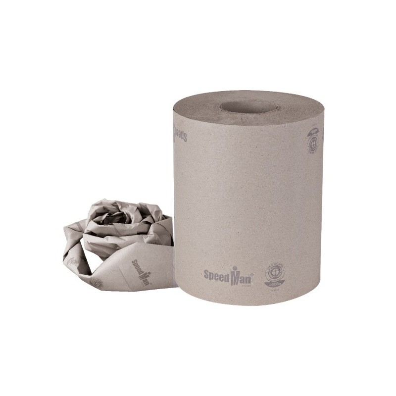 Bobina Carta Kraft 110 Cm X 375 M, 80g/m², 30 Kg | Imballo Biodegradabile E Riciclabile Per Spedizioni