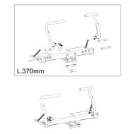 Kit Pedale Zurückgezogen -RR- OK OKJ KZ (370mm), MONDOKART