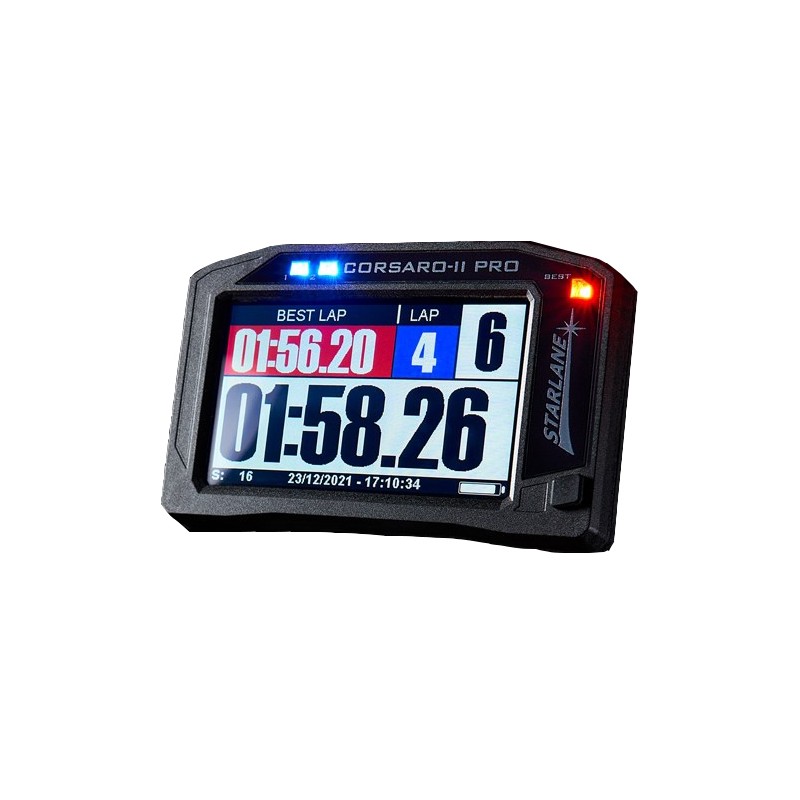 Corsaro-II PRO COLOR Starlane - GPS Lap Timer Lehre, MONDOKART