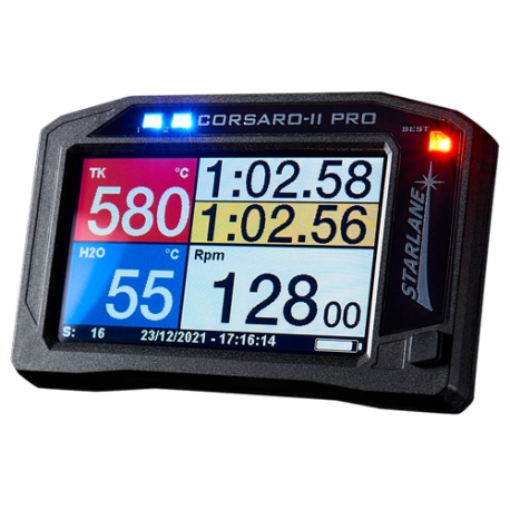 Corsaro-II PRO COLOR Starlane - GPS Lap Timer, MONDOKART, kart