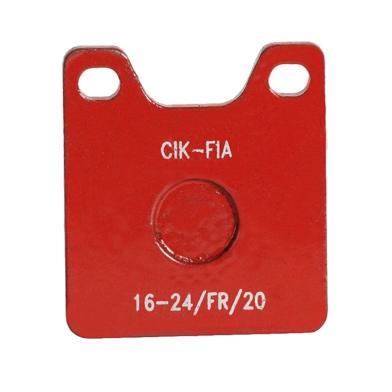 Pastilla Freno Trasera ORIGINALE Mod. ELZ / KR22 Roja Kart