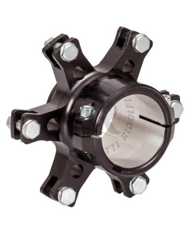 Schwimmender Scheibenhalter aus Aluminium 50 mm STAR