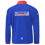 Zip Sweatshirt Vortex BLUE / RED, MONDOKART, kart, go kart