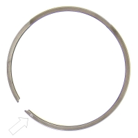 Segmento (banda elástica) - "1R" REIKEN / NISMO ORIGINAL TM - 1 mm (de 54 mm de diámetro)
