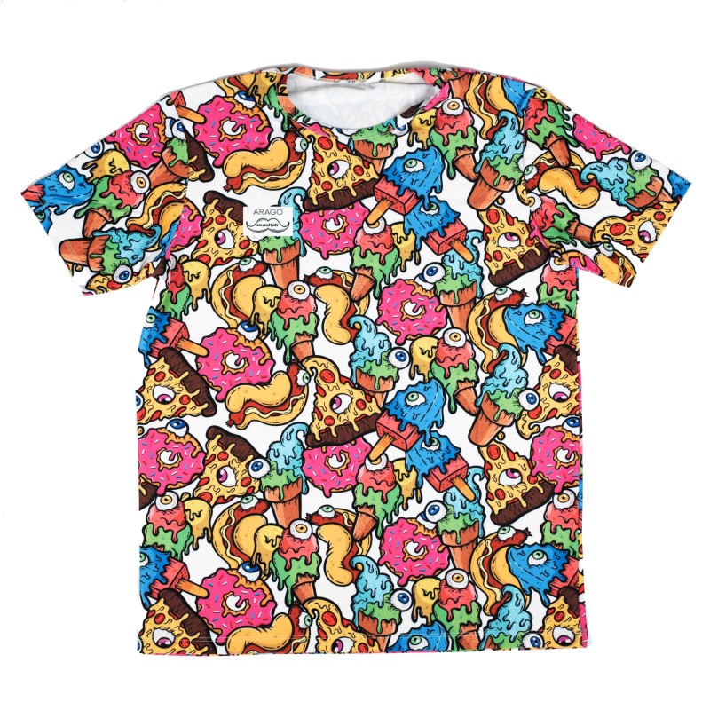 T-Shirt COLOR Food MAD56, mondokart, kart, kart store, karting
