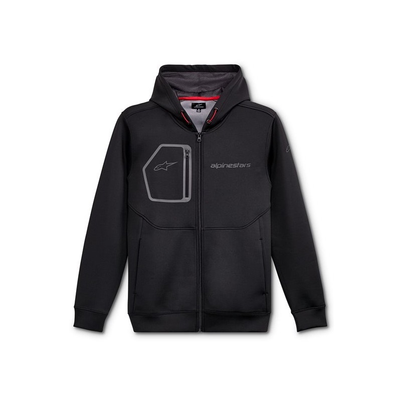 Hooded ZIP Front Tech Fleece Alpinestars CONVEX TECH
