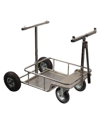 Kart Trolley "Chrome" with BIG wheels