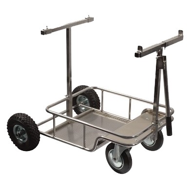Chariots porte kart Chrome, MONDOKART, kart, go kart, karting