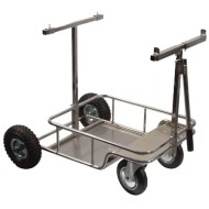 Chariots porte kart Chrome, MONDOKART, kart, go kart, karting