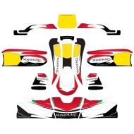 Kit Adhesivos para Carenado KG 507 - 508 MONDOKART - LIMITED