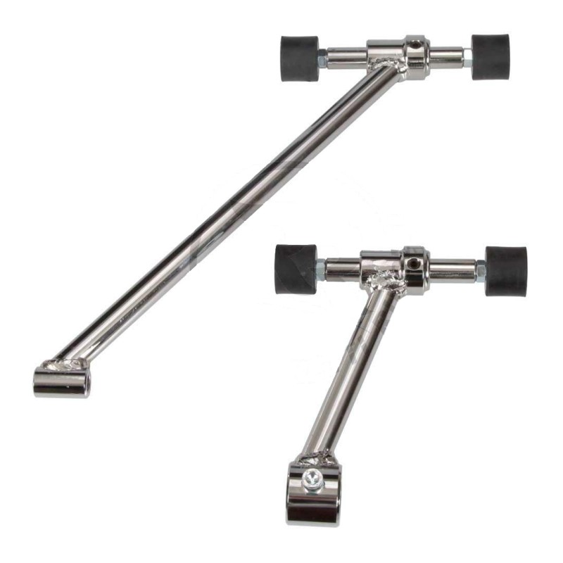 Stahl-Befestigungssatz für Kühler L.115 / 165mm, MONDOKART