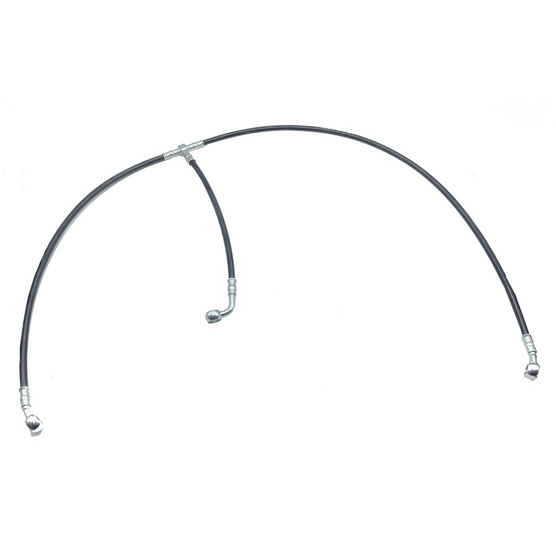 Kit Vorderrad Bremsleitung KZ R1 R2 black Intrepid, MONDOKART