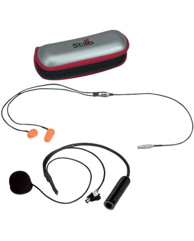 Kit Auricolari + Microfono Universale Caschi Integrali con connettore Stilo