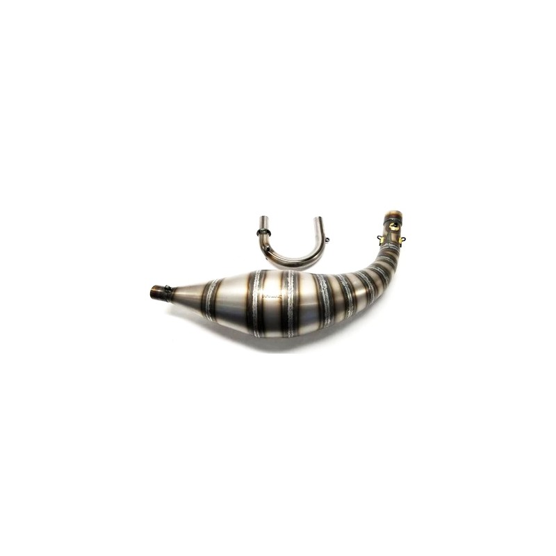 Exhaust muffler with curve IAME X30 SuperShifter 175cc