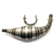 Exhaust muffler with curve IAME X30 SuperShifter 175cc