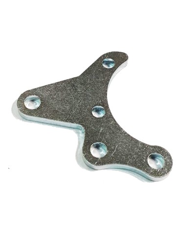 Left attachment plate for Top-Kart Kid Kart 50cc brake caliper