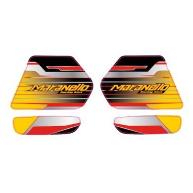 Adesivo Serbatoio Maranello Kart, MONDOKART, kart, go kart