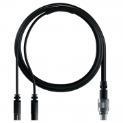 Split Cable 2T BLACK for 2 water temperature probes AIM MyChron