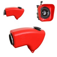 Air Filter Intake Silencer CIK FIA 60cc RR - ARGE RED