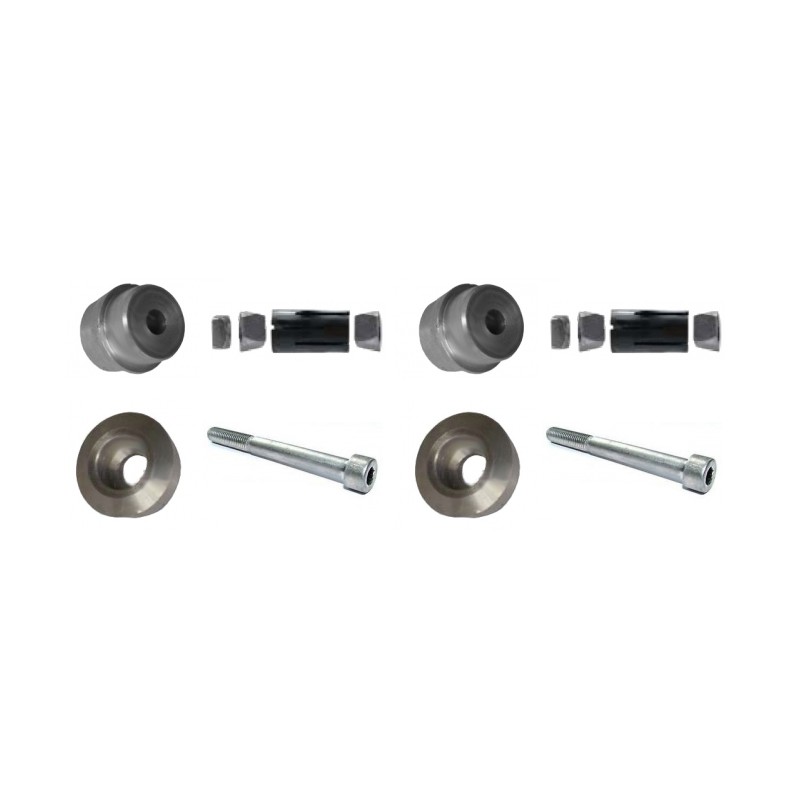 Kit 2 viti supporto paraurti Posteriore Completo 28mm CRG