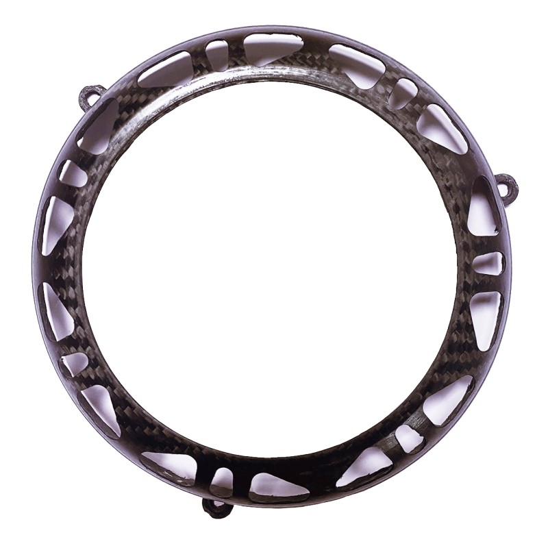 Protection Couvercle Embrayage CARBON TM KZ10C KZ R1 KZ R2