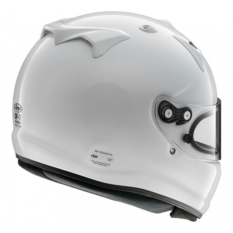 Casco Arai GP-7 FRP SA 2020 (coche a prueba de fuego), kart