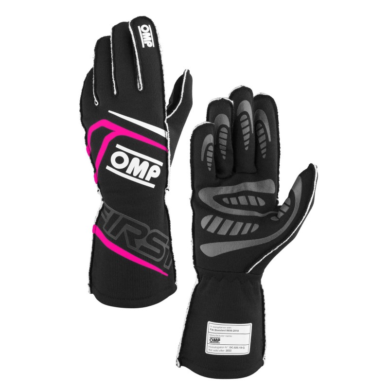 Guanti OMP FIRST EVO Auto Ignifughi, MONDOKART, kart, go kart