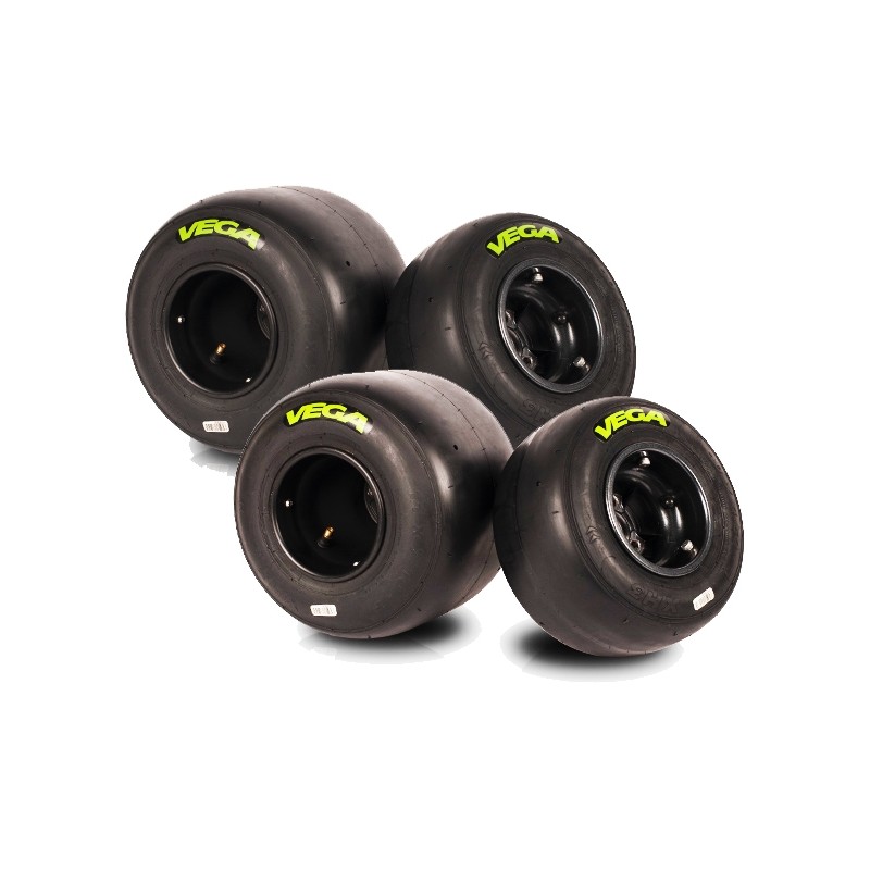 Set Pneumatici Vega Verdi XH3 CIK OPTION - SECONDA SCELTA