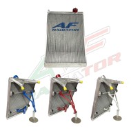 Radiatore AF R-UNO completo 450x300, MONDOKART, kart, go kart