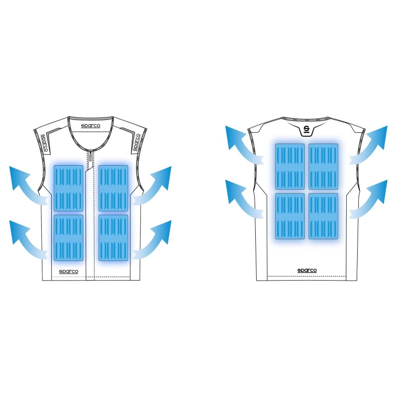 Ice Vest SPARCO (Gilet Raffreddamento) PROFESSIONALE