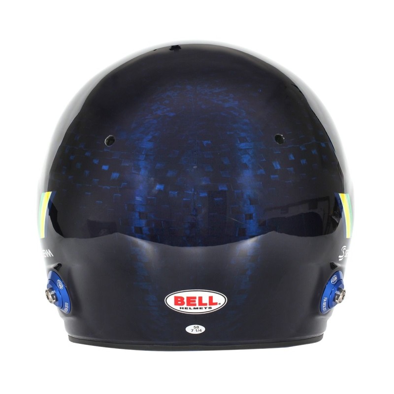 Casco BELL MAG-10 Carbon Ayrton Senna - Auto Racing Ignifugo