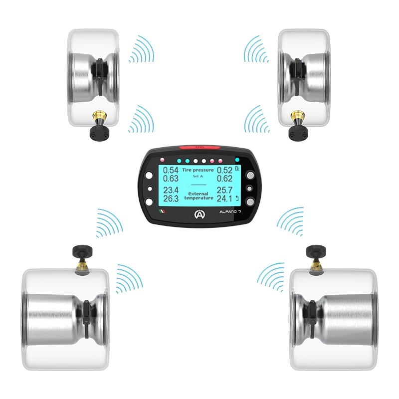 Alfano 7 - 2T - PRO - Telemetry Laptimer NEW, mondokart, kart