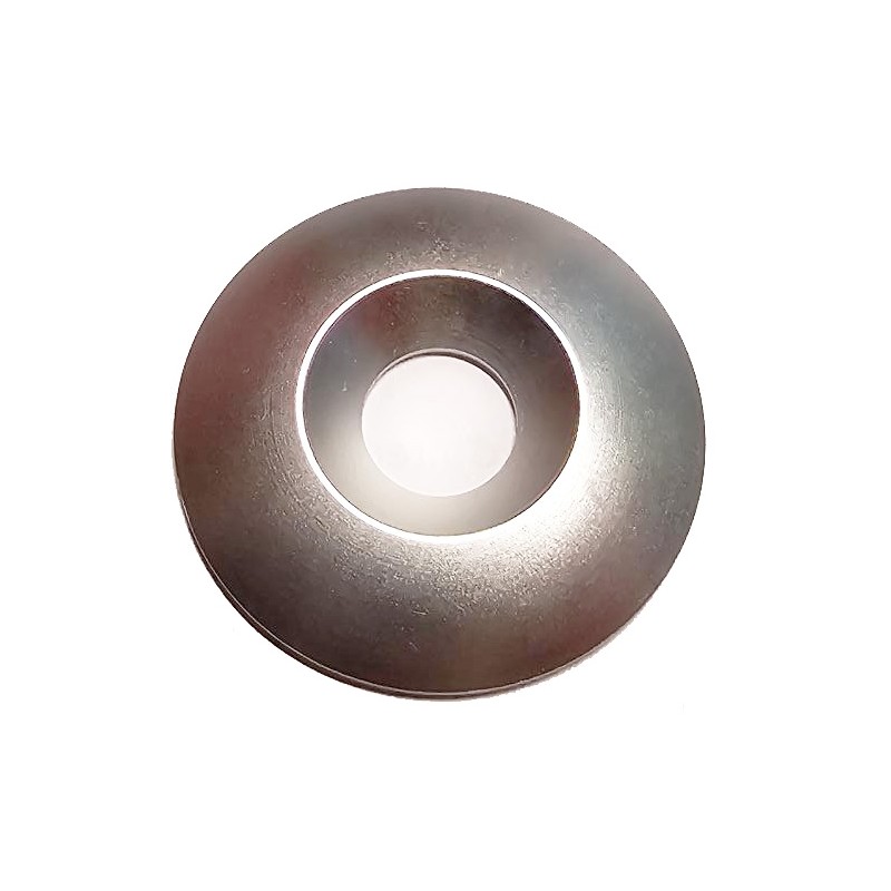 Rondella ARGENTO svasata M10 alluminio (35 x 10 mm), MONDOKART