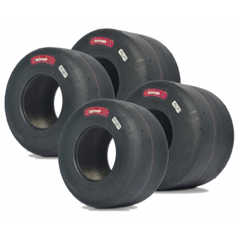 Set Pneumatici Komet K3H - ETICHETTA ROSSA - Slick Iame X30 -