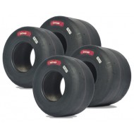 Set Pneumatici Komet K3H - ETICHETTA ROSSA - Slick Iame X30 -