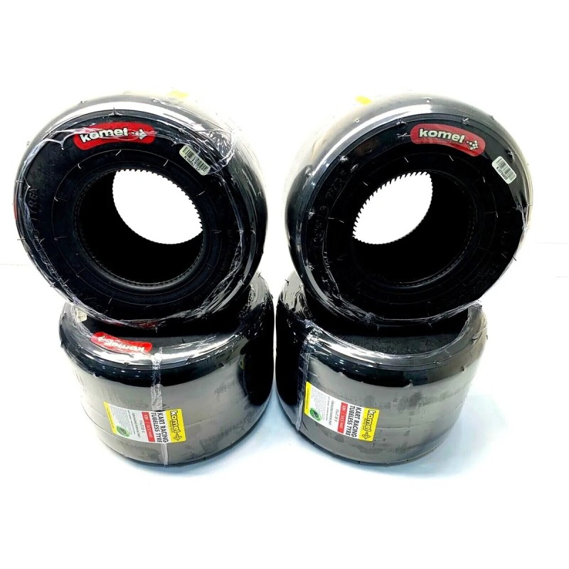 Set Pneumatici Komet K3H - ETICHETTA ROSSA - Slick Iame X30 -
