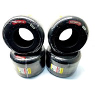 Set Pneumatici Komet K3H - ETICHETTA ROSSA - Slick Iame X30 -
