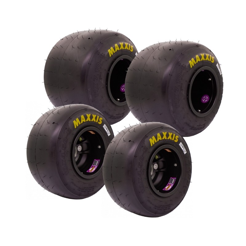 Set Pneumatici Maxxis "PRIME" CIK FIA - OK-S, MONDOKART, kart