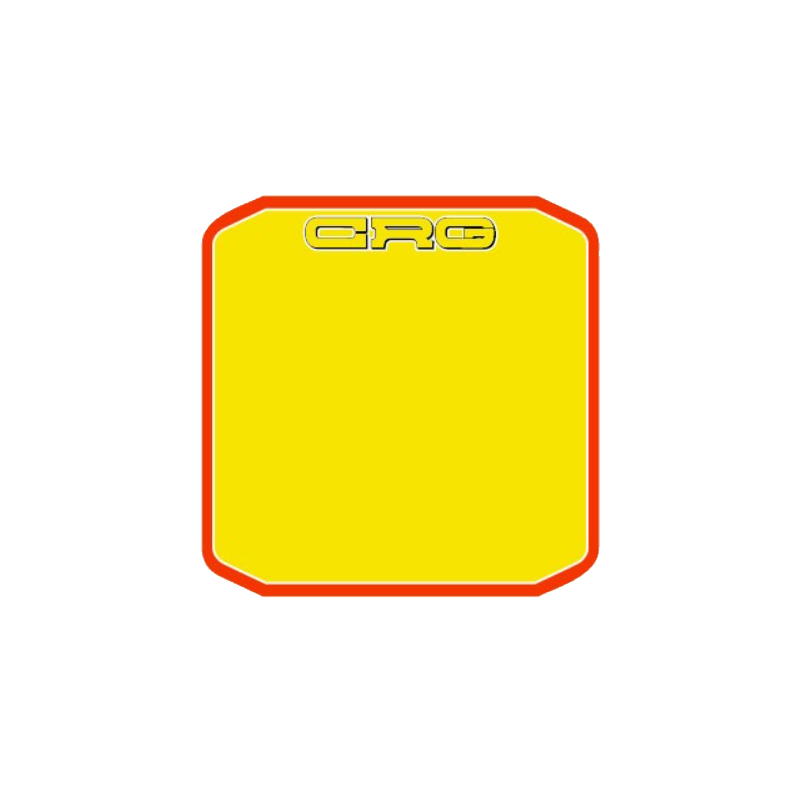 Sticker Rear Bumper for Number CRG