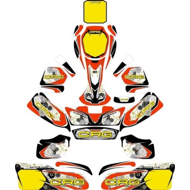 Kit adesivi CRG GOLD completo