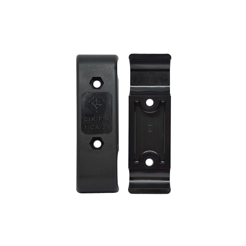 Supporto spoiler Nero in plastica CRG - OMOLOGATO