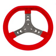 Volant de direction rouge (320 mm)