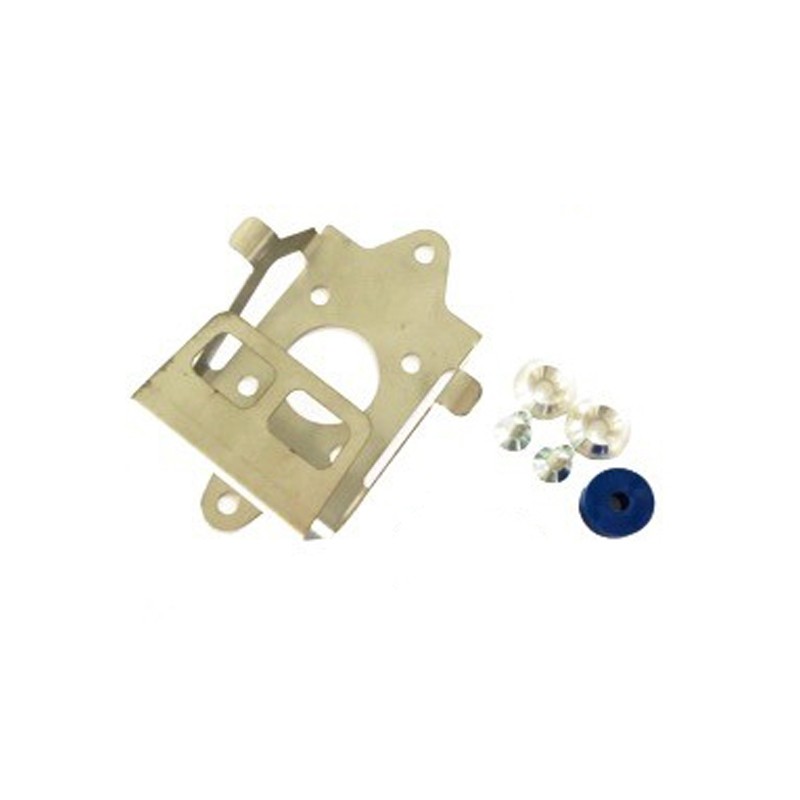 Supporto centralina Mini Blu e Verde 60cc