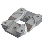 Support Moteur "X-COOL" Aluminium 28x92mm IPK - Praga - Formula K - OK1