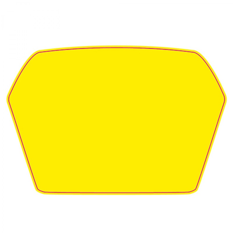 Plate Adhesive Sticker KG C3 pare-chocs arrière - NEW