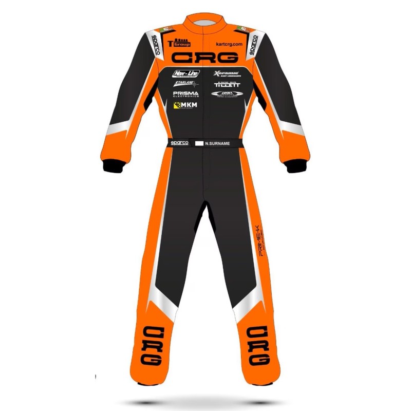 Combinaison Kart BLACK-ORANGE - CRG NEW!!