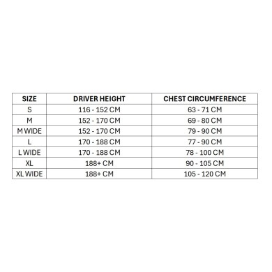 Chest Protector Homologated FIA OMP KS-1 PRO