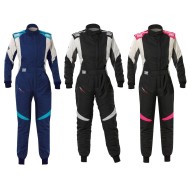 Tuta OMP FIRST EVO ELLE Auto Ignifuga, MONDOKART, kart, go